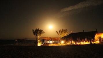 Front of property – evening/night