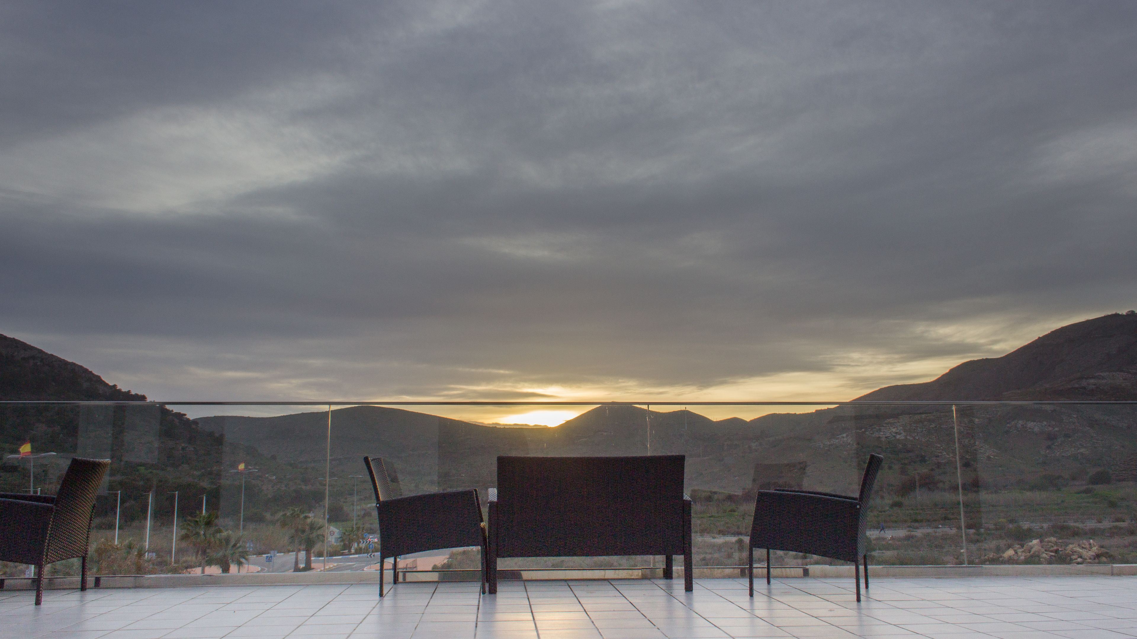 Vista para a montanha
