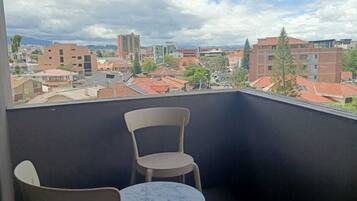 Double Room, 2 Double Beds | Terrace/patio