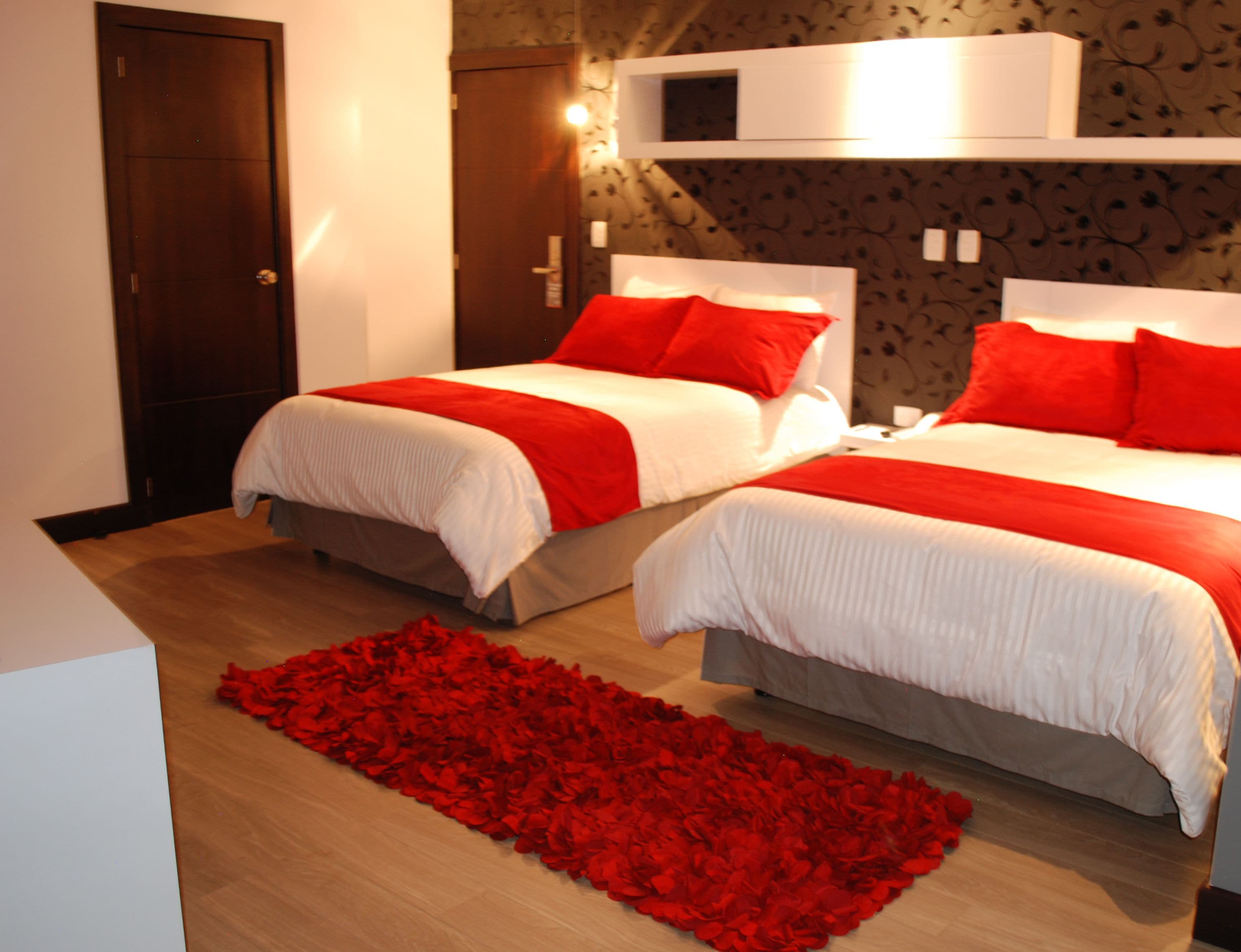 double room, 2 double beds | premium bedding, minibar, in-room safe, blackout curtains