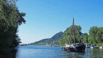Udsigt fra overnatningsstedet