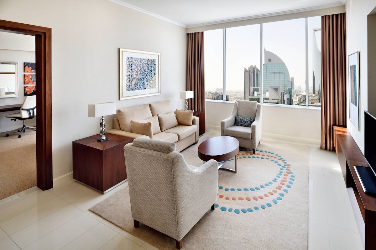 1 bedroom, premium bedding, in-room safe, desk