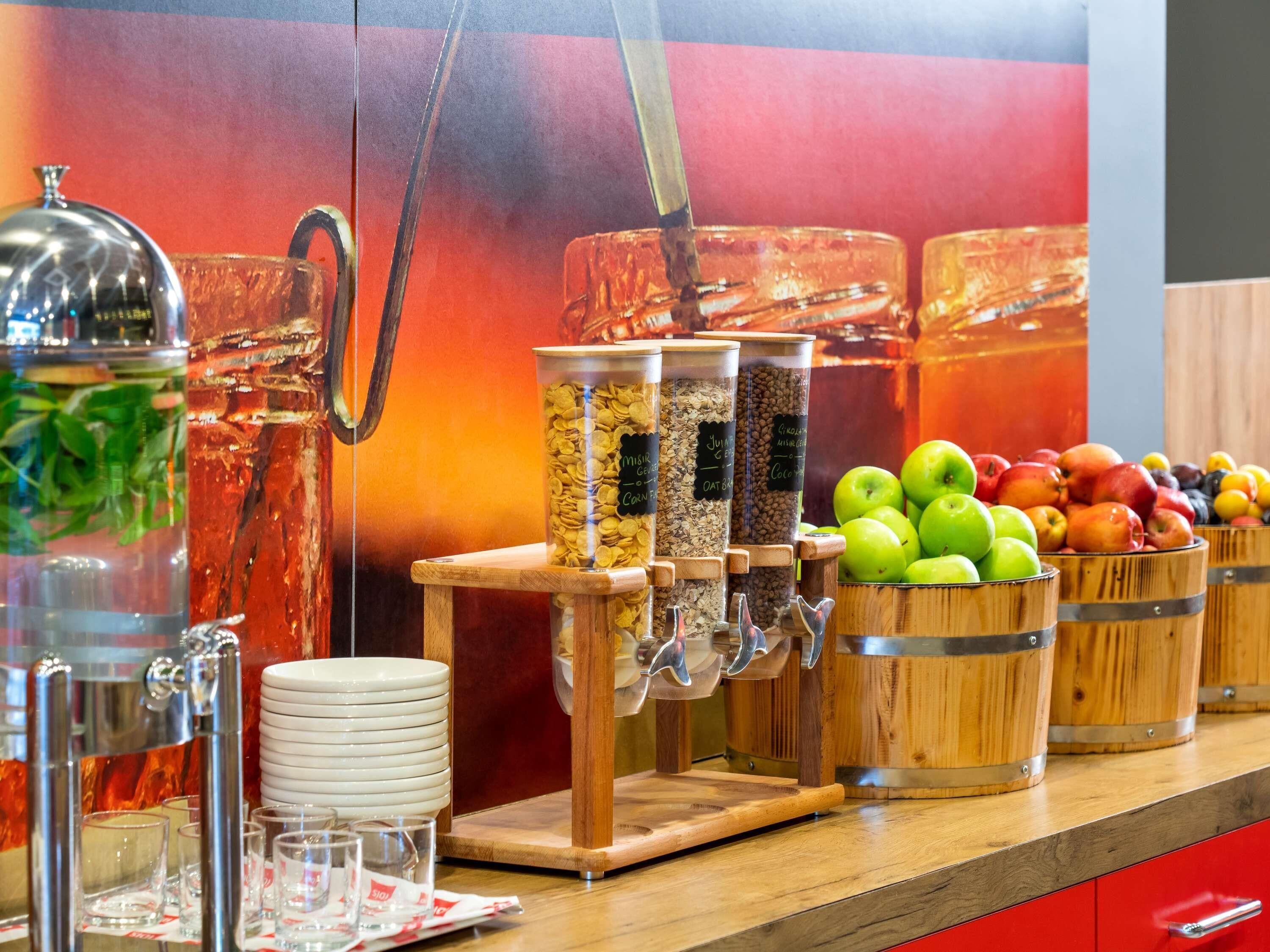 daily buffet breakfast (eur 10 per person)