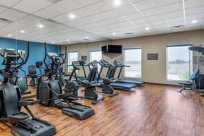 Fitness facility - Comfort Suites University (Lubbock)