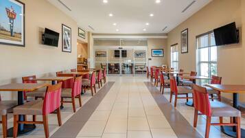 Free daily on-the-go breakfast