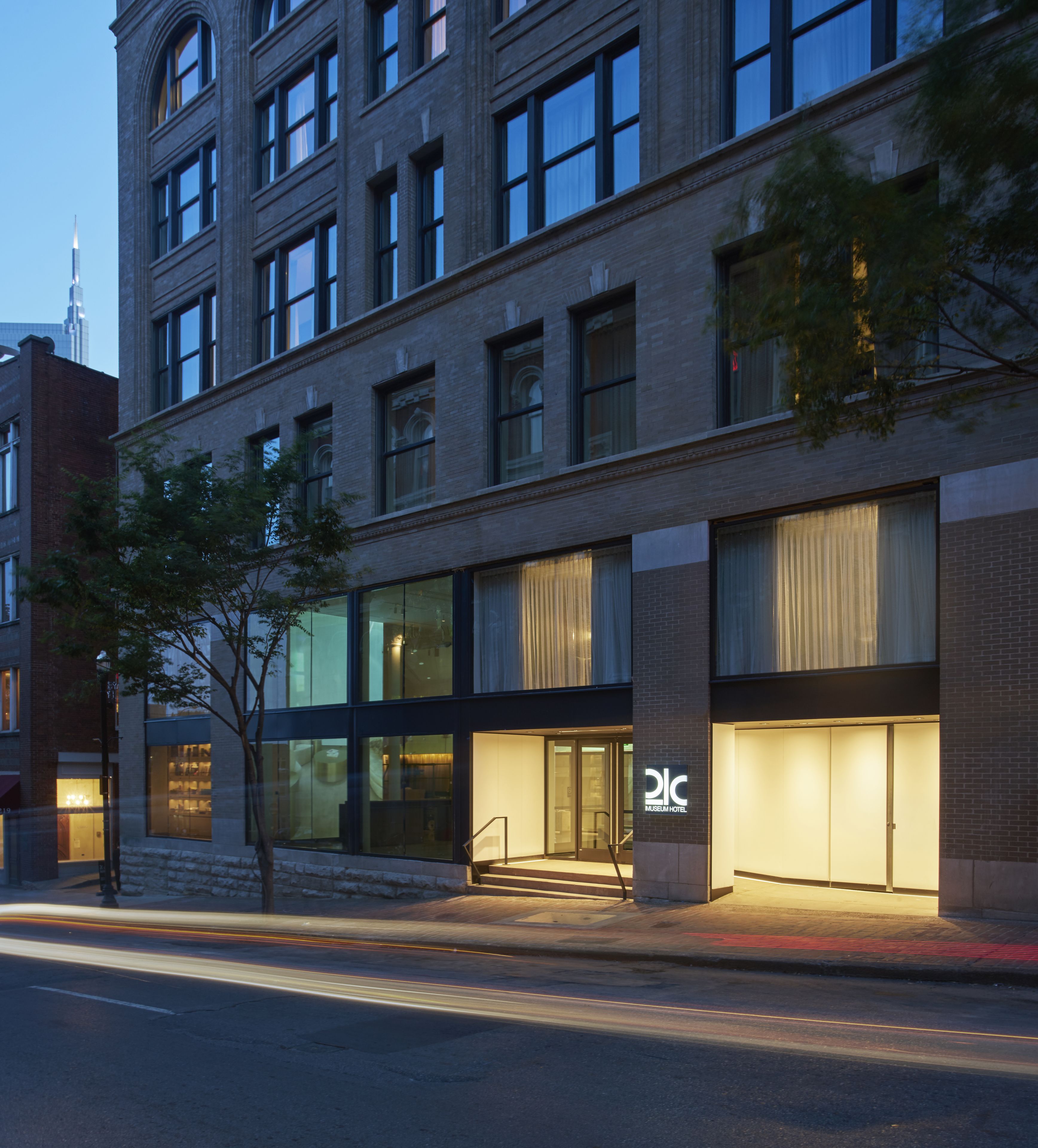 front of property – evening/night