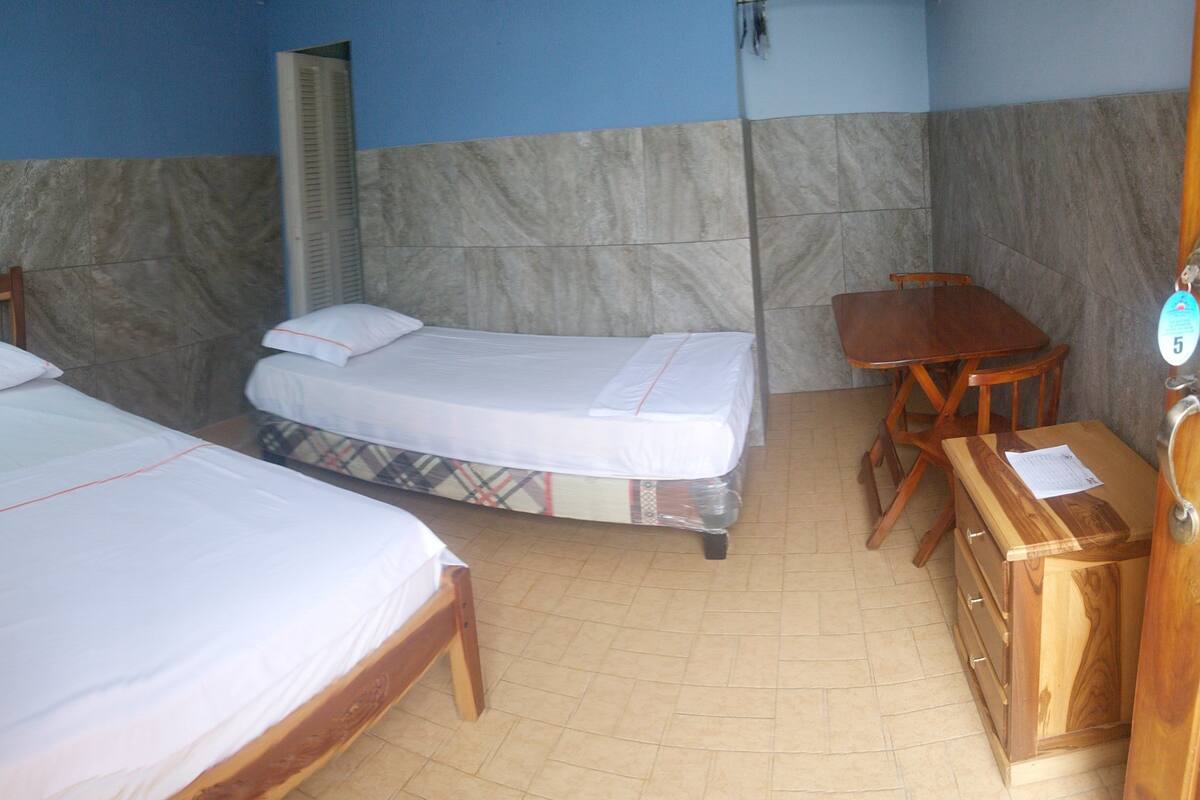 Iron/ironing board, rollaway beds, free WiFi, bed sheets