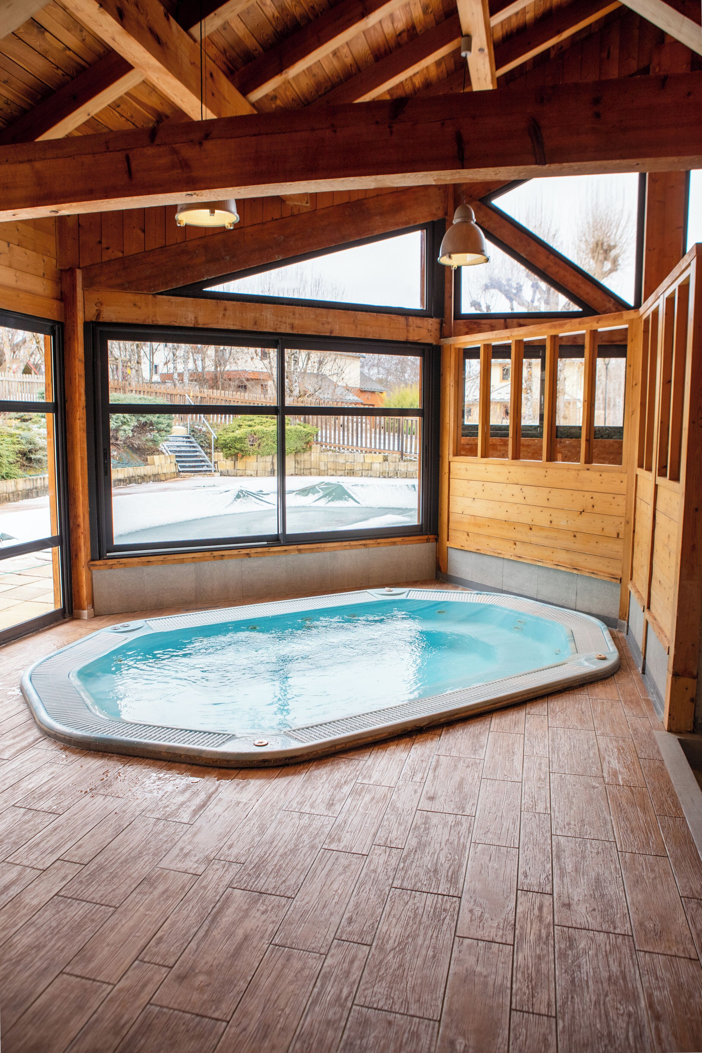 Sauna, bain à remous, hammam, soins corporels