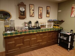 Petit déjeuner buffet