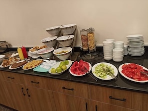 Breakfast served