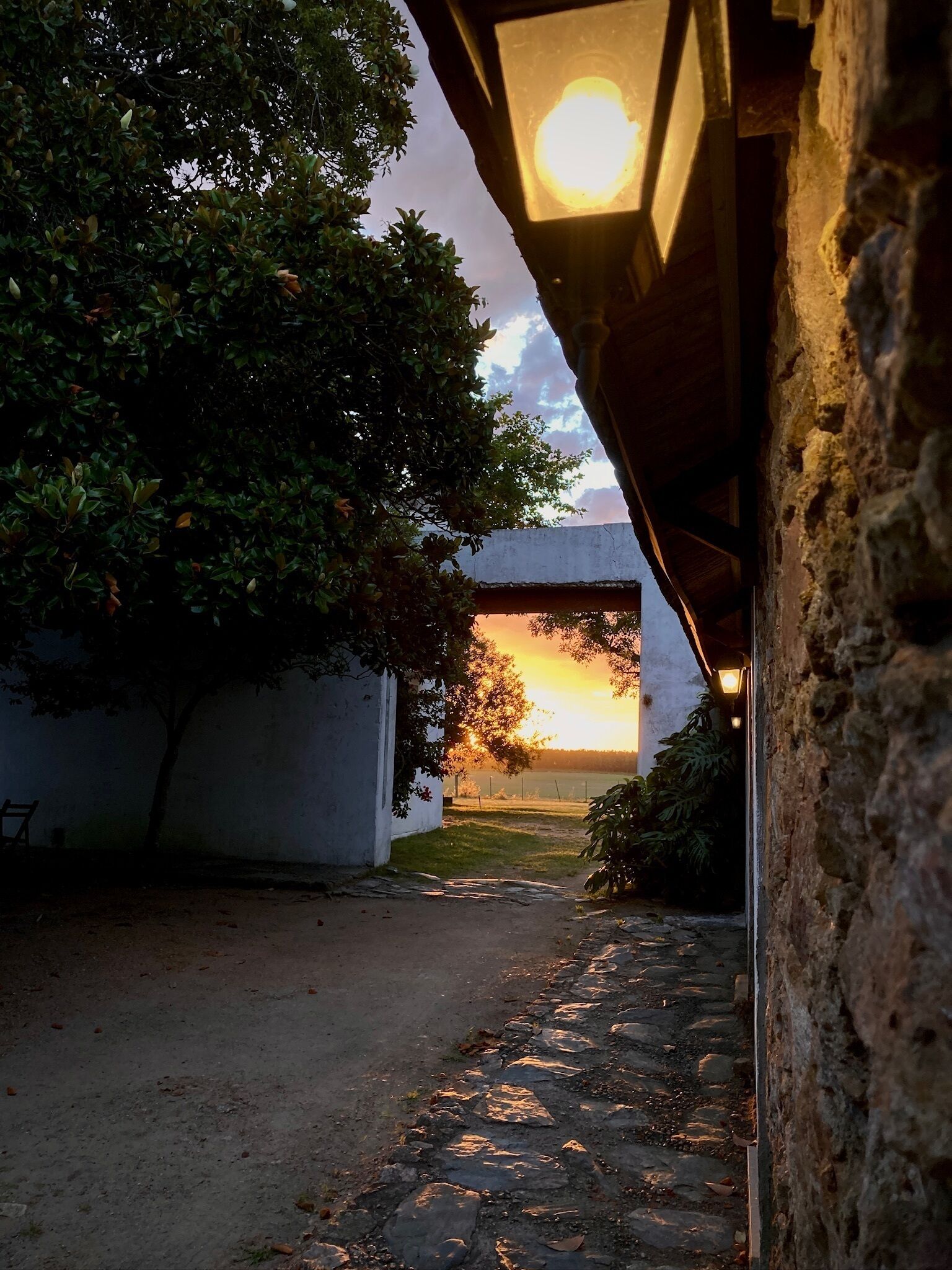 Facciata della struttura