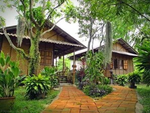 Blick von der Unterkunft