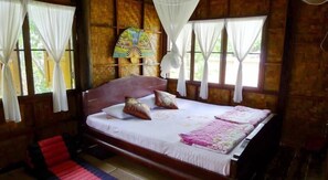 Blick von der Unterkunft