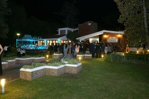Front of property – evening/night