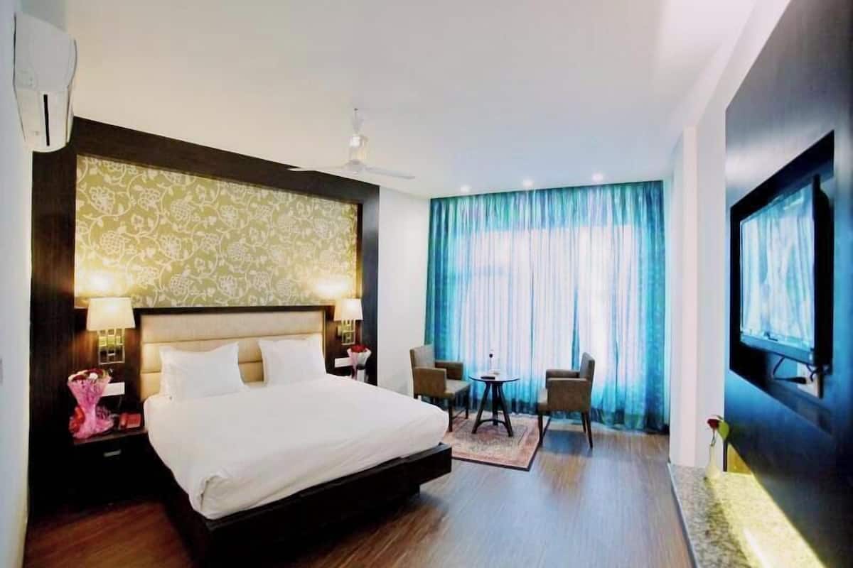 Ropa de cama de alta calidad y tabla de planchar con plancha