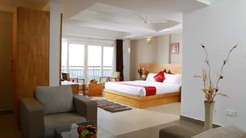 Habitació prèmium, 1 llit de matrimoni gran | 1 dormitori, minibar i caixa forta a l'habitació
