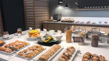 Gratis frukostbuffé varje dag 