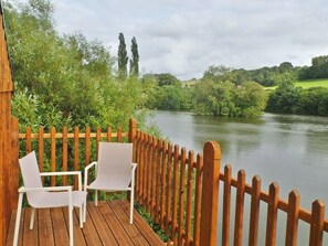 小屋, 私人浴室, 湖景 (Je n'suis pas du matin) | 阳台景观