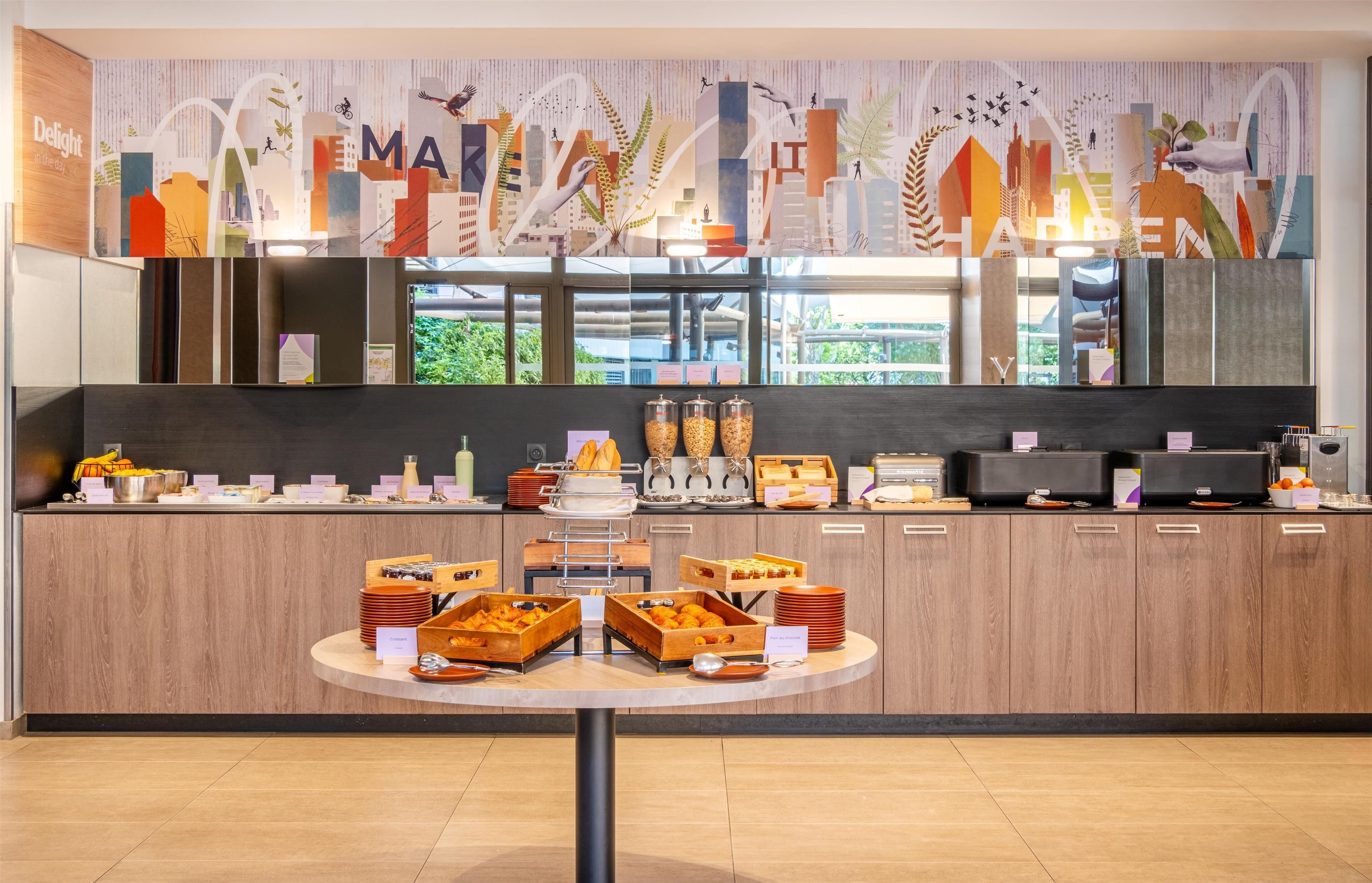 daily buffet breakfast (eur 16 per person)