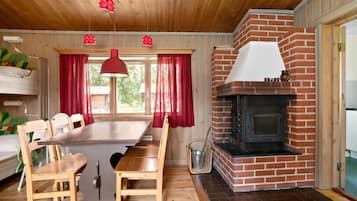 Cabaña (6 beds) | Cunas (de pago) y wifi gratis