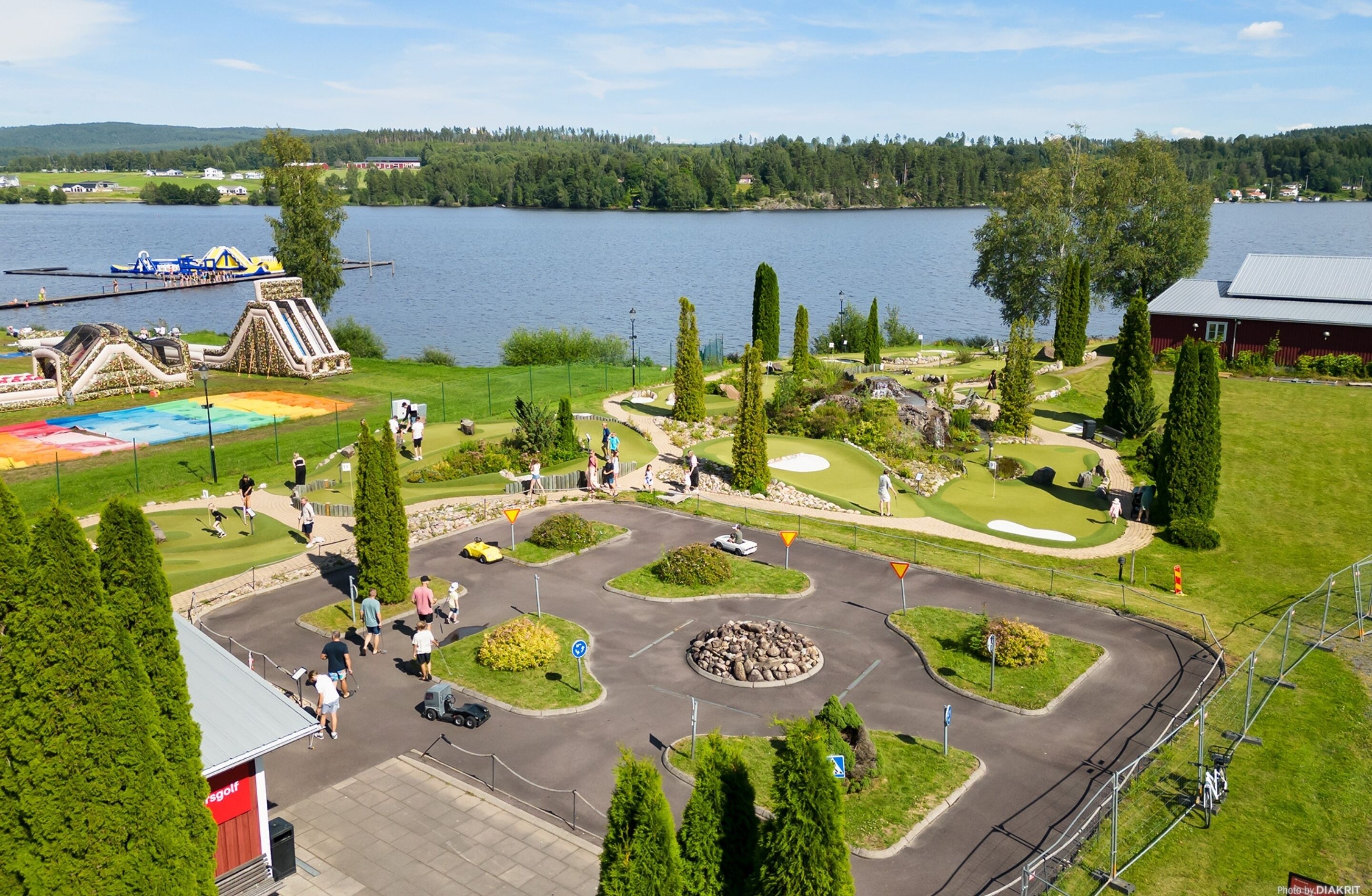 Utendørs lekeområde for barn