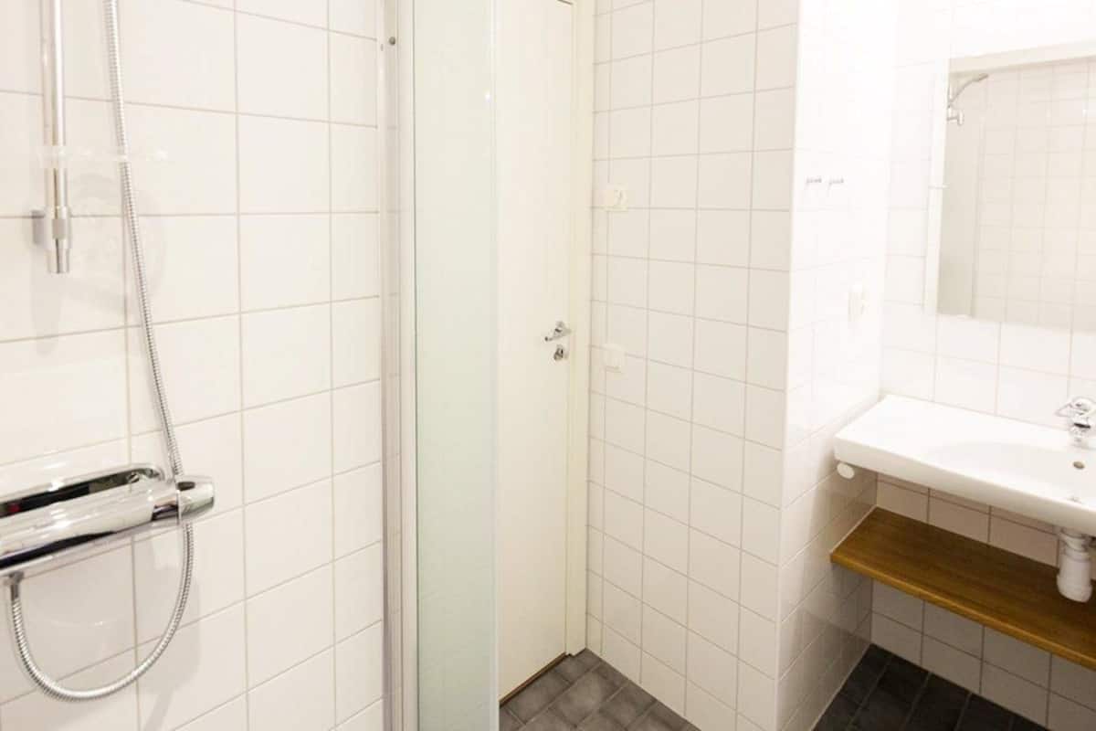 apartment, 2 bedrooms | bathroom | shower, hair dryer, towels