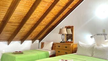 Standard Loft, Multiple Beds, Kitchenette, Garden View | Free WiFi, bed sheets