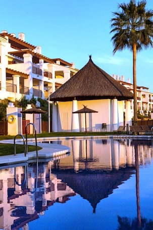 Seasonal outdoor pool