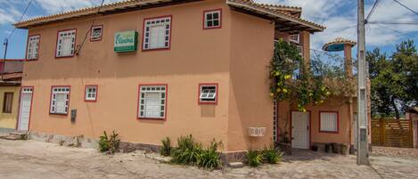 Voorkant van accommodatie