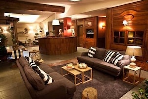 Sala de estar en el lobby