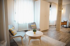 Junior Quadruple Room, 1 Bedroom | Desk, free WiFi, bed sheets - Hotel Rendez Vous (Chatillon)