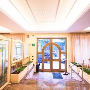 Interior entrance