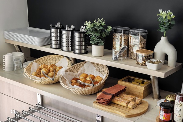 Daily continental breakfast for a fee