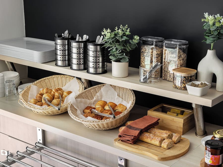 Desayuno continental todos los días (con cargo)