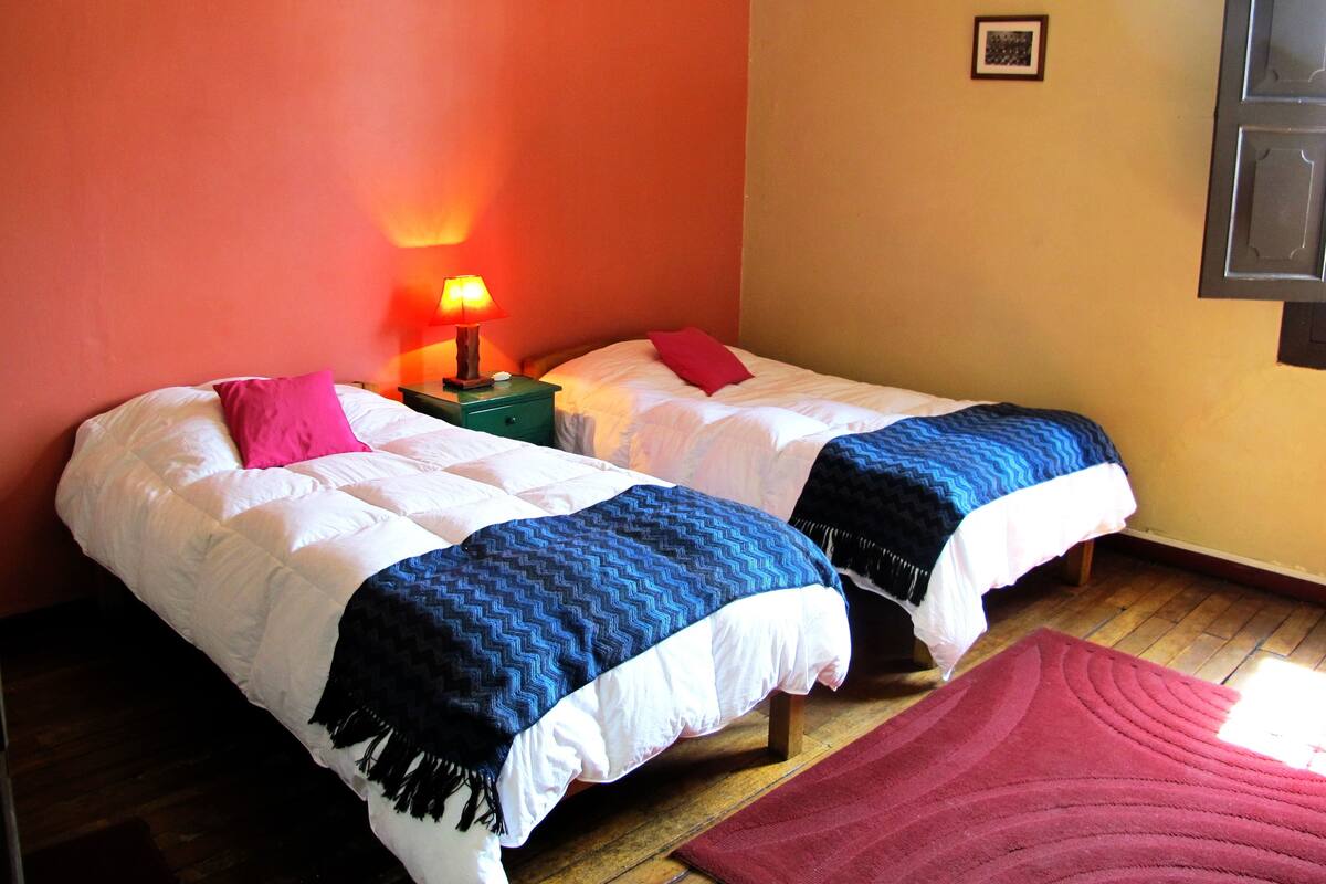 Chambre avec lits jumeaux