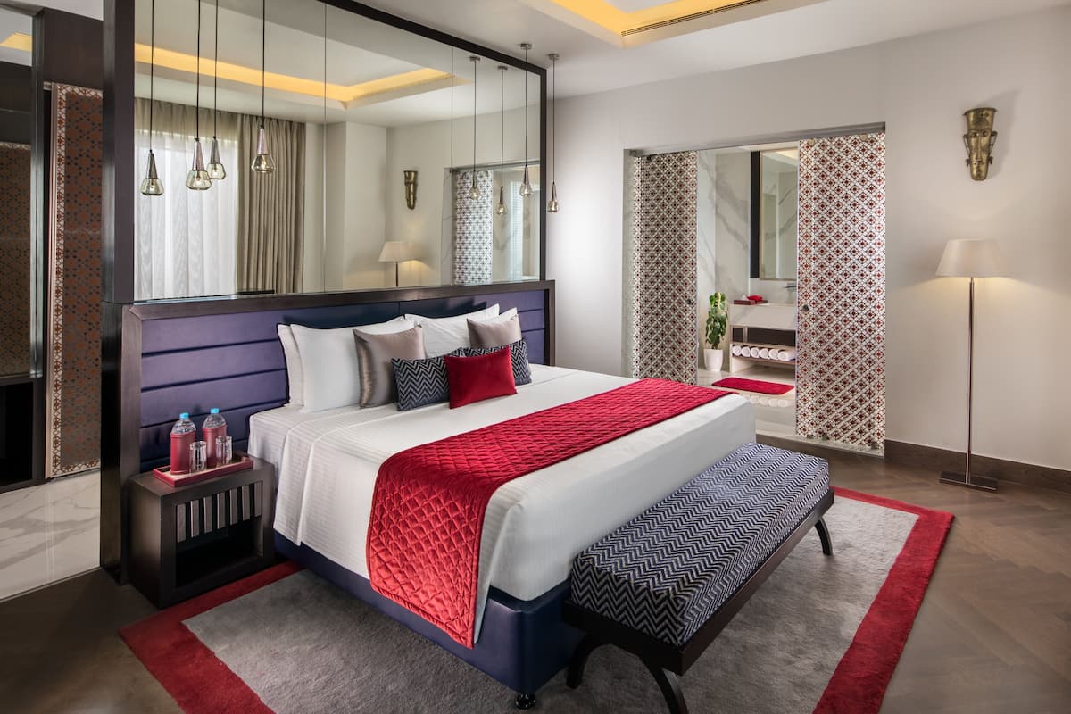 1 habitación y ropa de cama de alta calidad