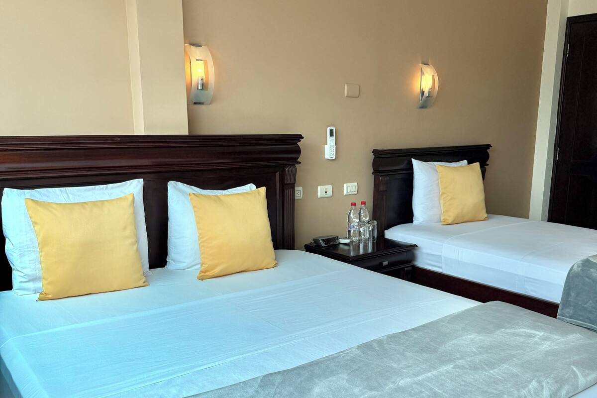 Premium bedding, in-room safe, free WiFi, bed sheets