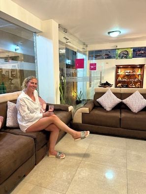 Reception - Hotel Flamingo (Puerto Ayora)