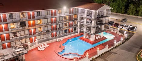Seasonal outdoor pool
