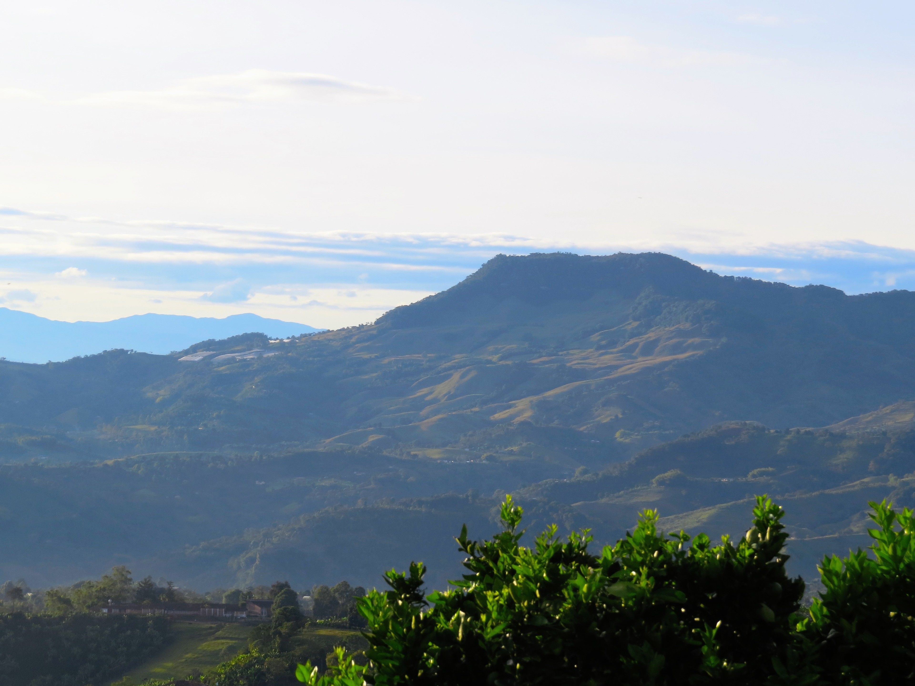 Vue sur les montagnes
