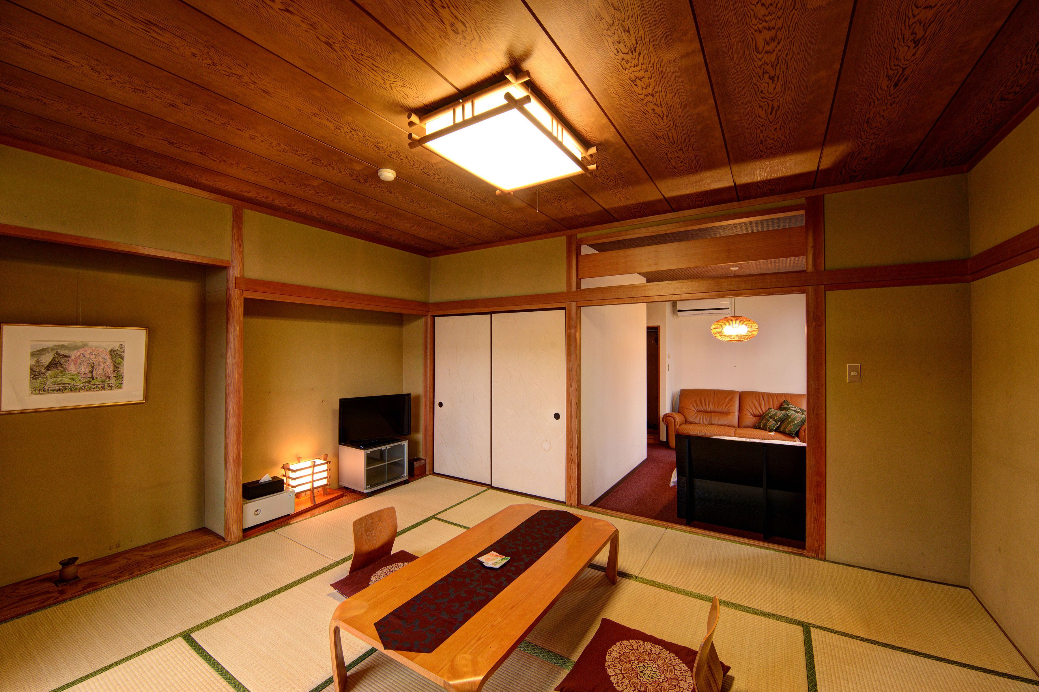 Japanese-Western Room, Non Smoking | In-room safe, desk, soundproofing, bed sheets