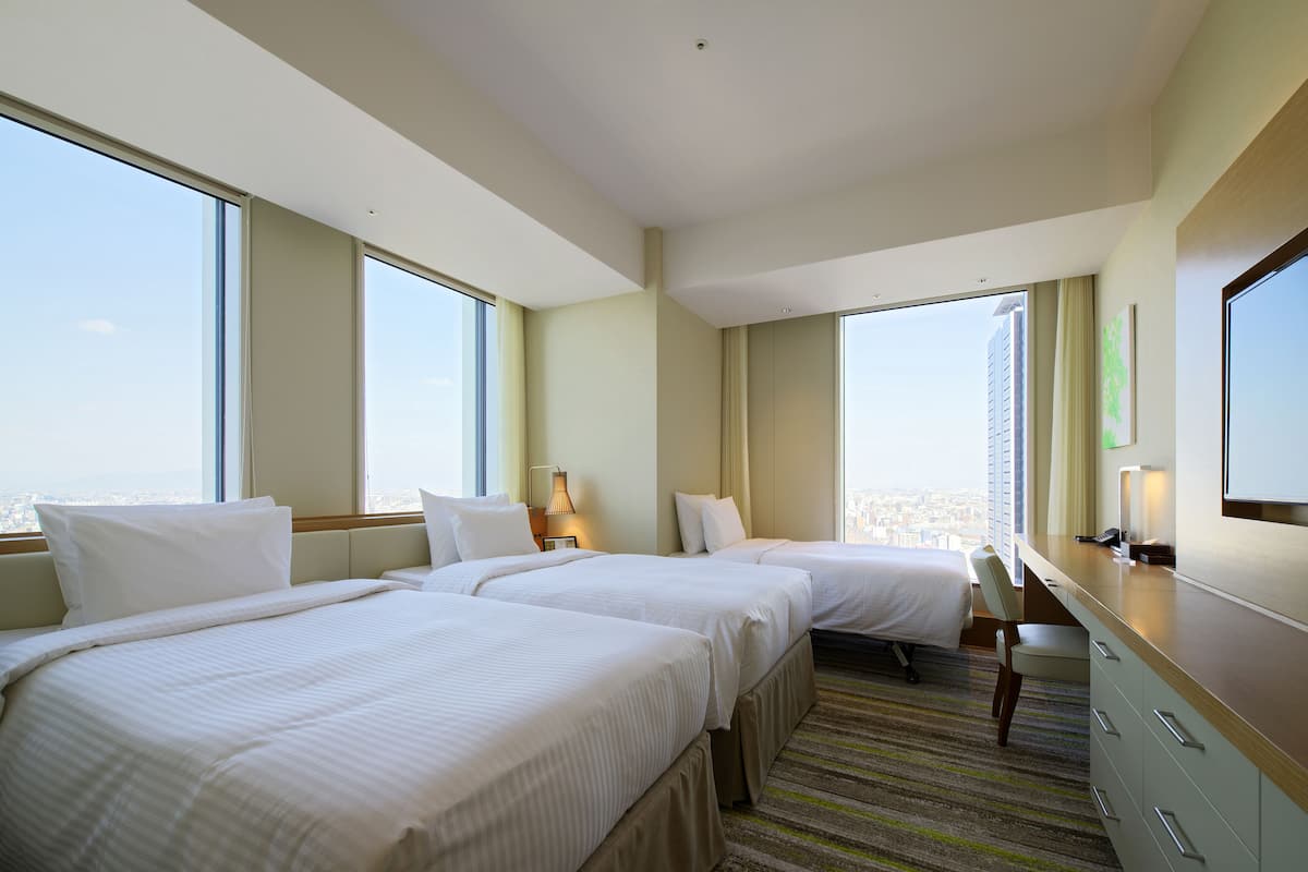 In-room safe, desk, blackout curtains, iron/ironing board