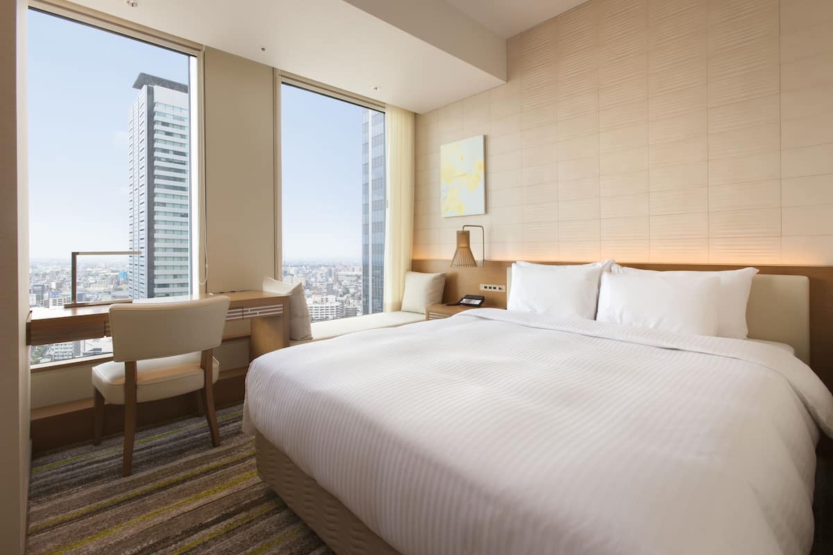 In-room safe, desk, blackout curtains, iron/ironing board