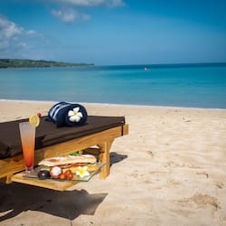 Beach nearby, white sand