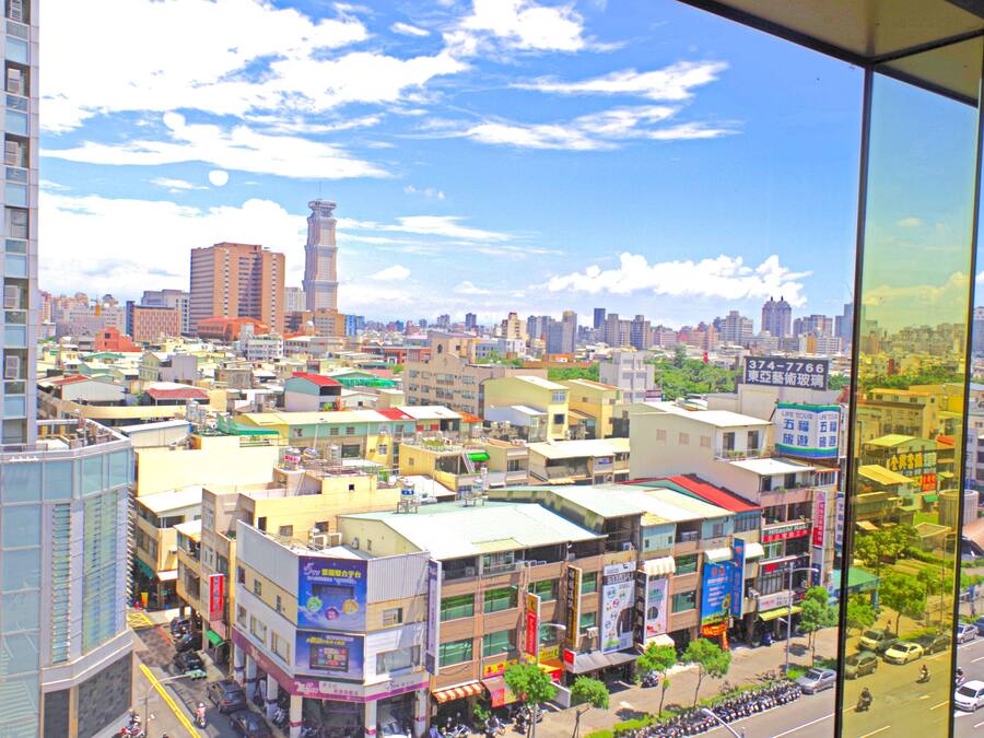 Panoramic Double Room, City View | View from room