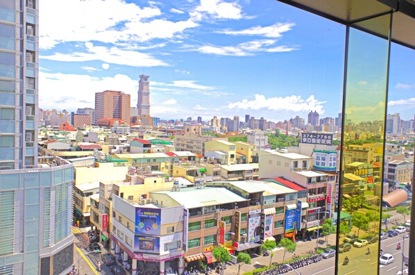 Panoramic Double Room, City View | View from room - Paper Plane Hostel (Kaohsiung)