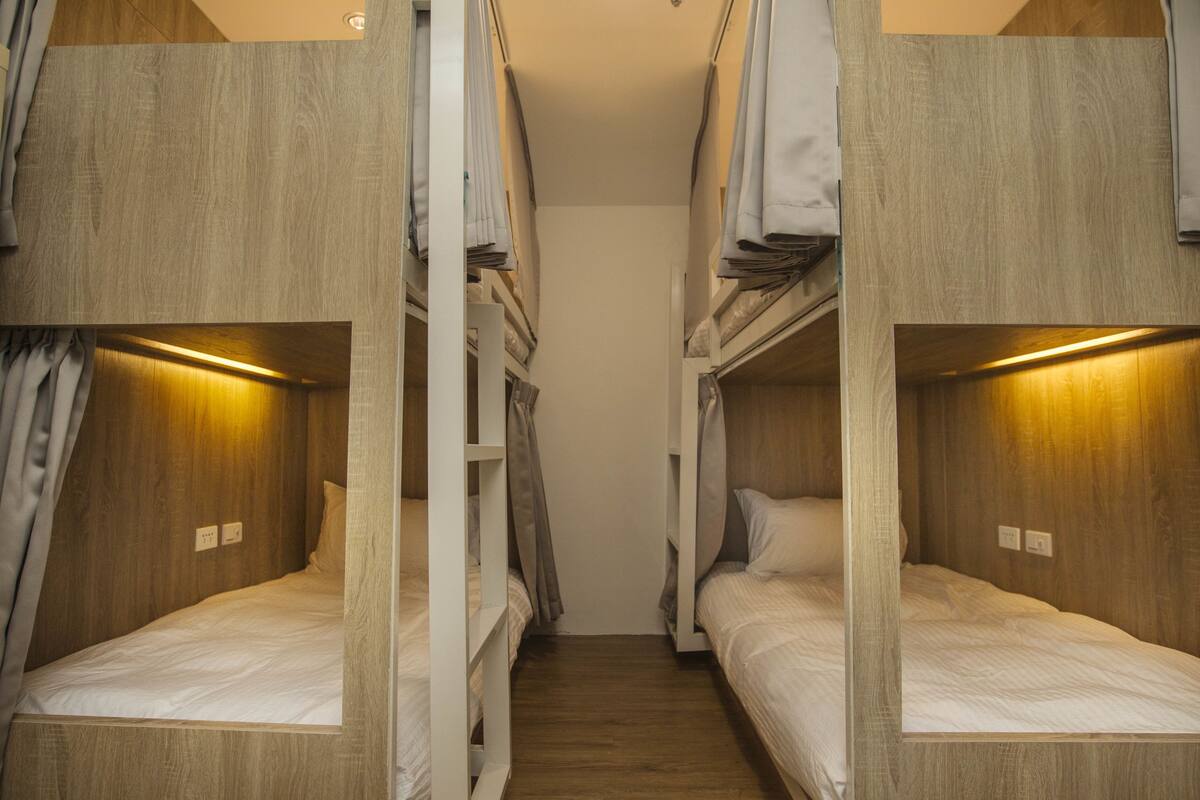 Premium bedding, down comforters, blackout drapes, WiFi (free)