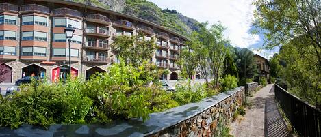 Façade de l’hébergement