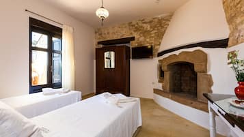 Luxury Villa, 4 Bedrooms, Private Pool (ΙΙ) | 4 bedrooms, premium bedding, in-room safe, desk