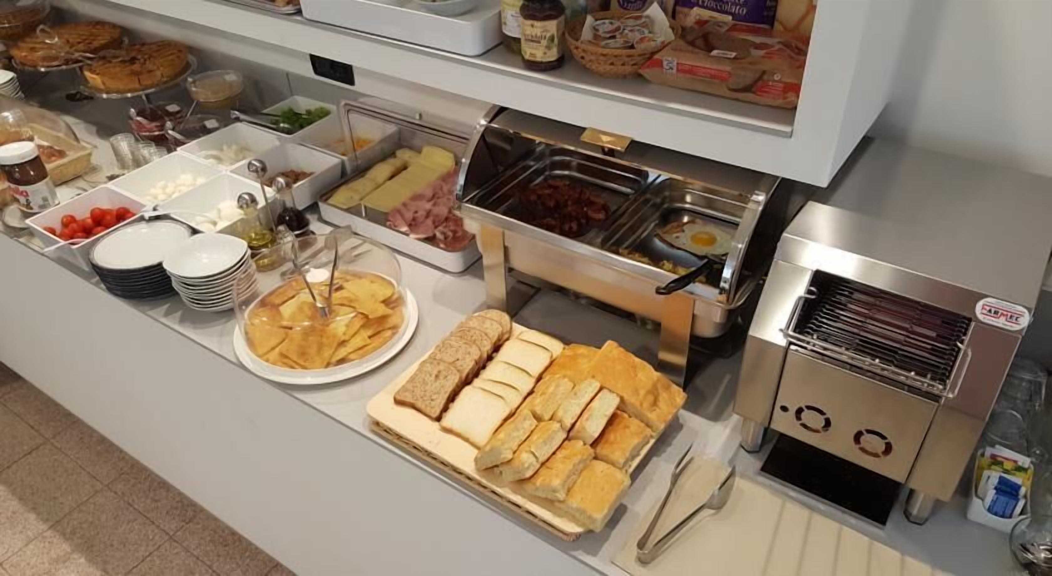 daily buffet breakfast (eur 5 per person)